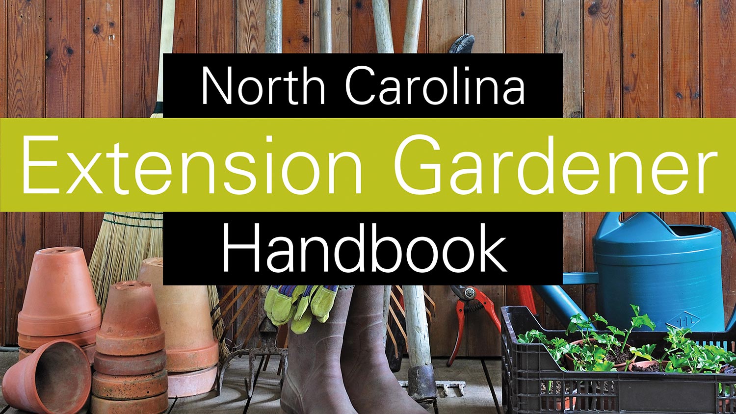 A cropped image of the North Carolina Extension Gardener Handbook cover.